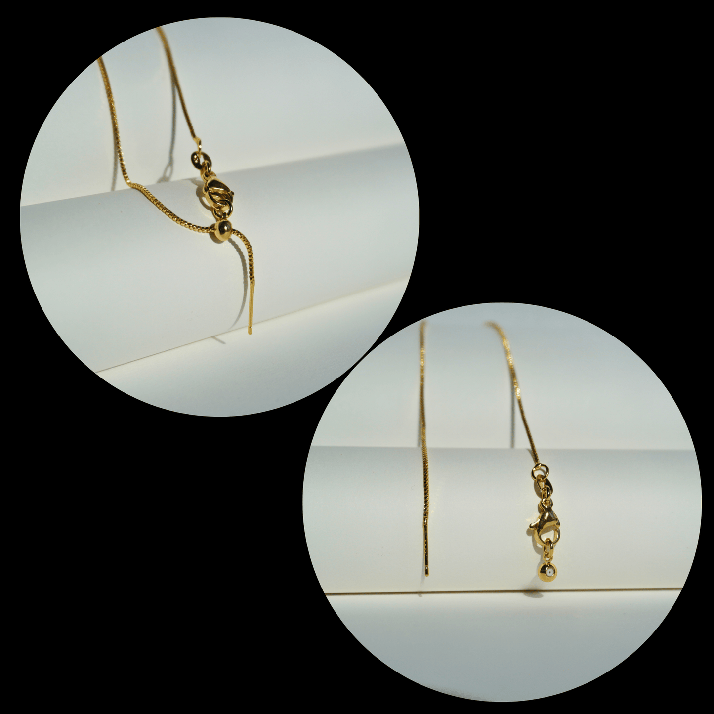 One-Size-Fits-All Chain with Rubber Stop Bead & Pin Closure_Close_up_details