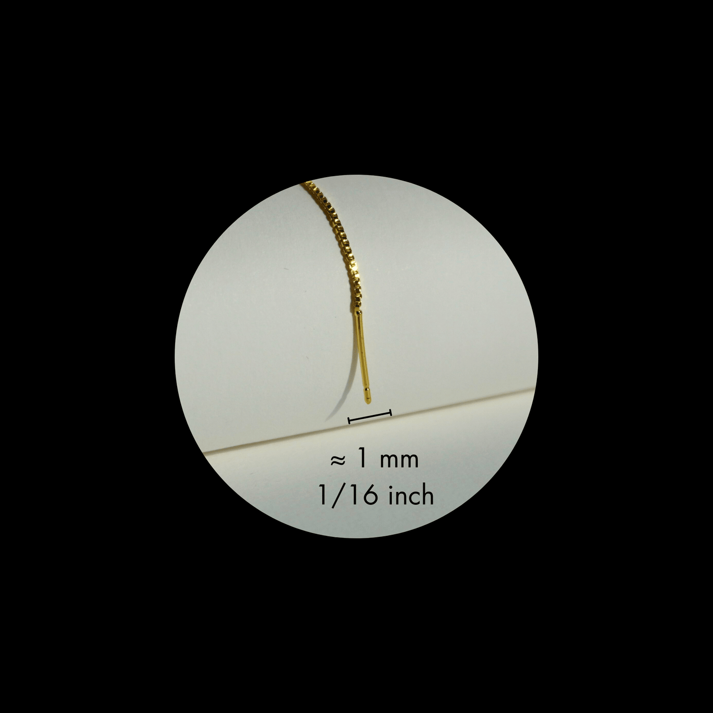 One-Size-Fits-All Chain with Rubber Stop Bead & Pin Closure_dimensions