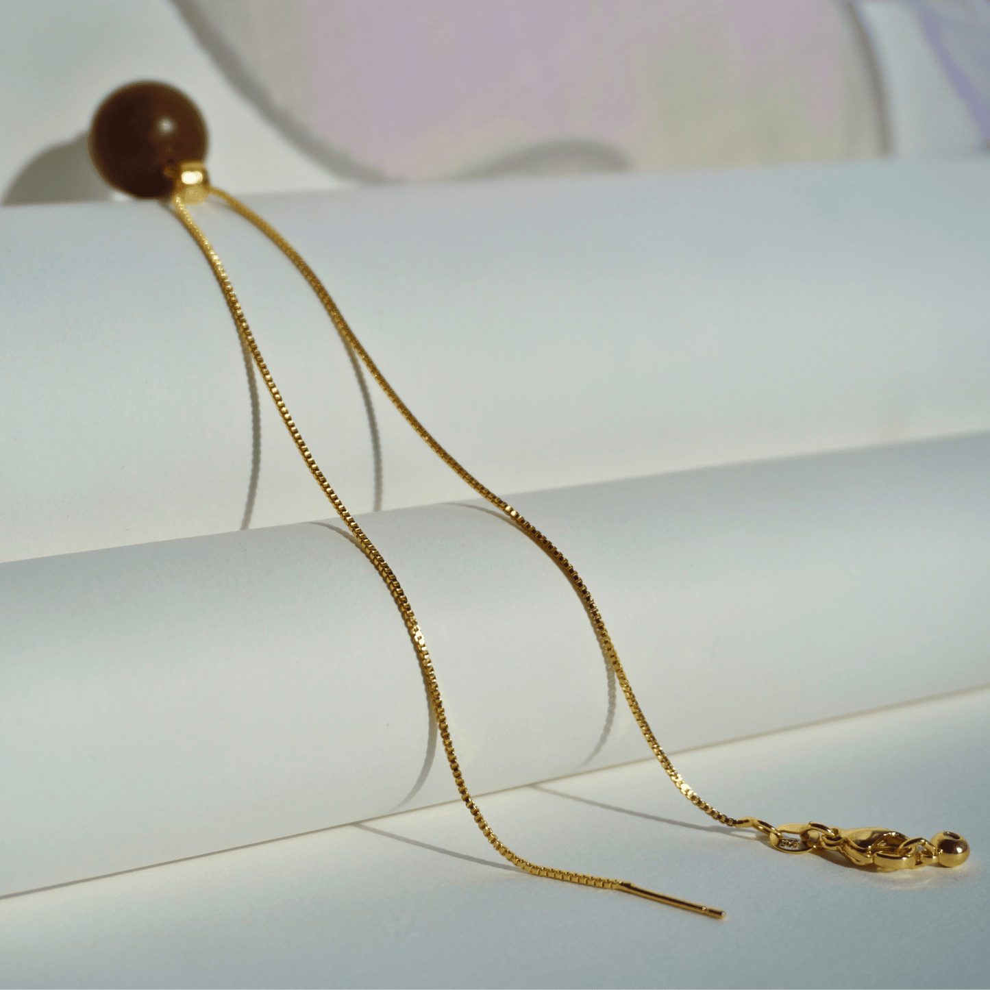 One-Size-Fits-All Chain with Rubber Stop Bead & Pin Closure_with_bead_demo