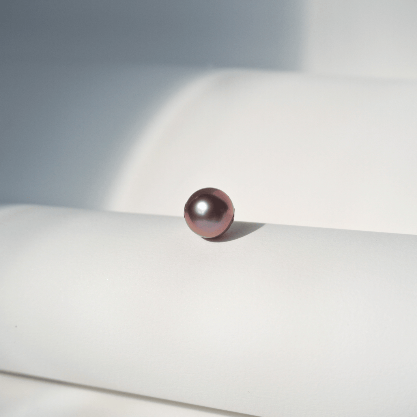 natural freshwater pearl, purple pearl bead, white pearl bead, round pearl for jewelry, lustrous pearl, heirloom jewelry material, pearl DIY accessory, organic pearl bead, long-lasting jewelry component_purple_4