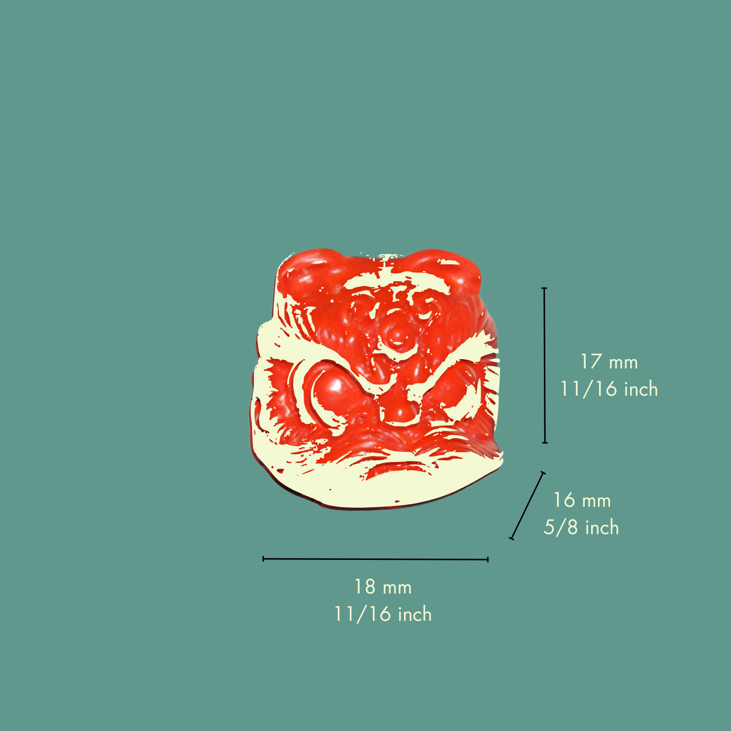 Cinnabar-Charm-for-DIY-Crafting-Awaken-Lion-dimensions