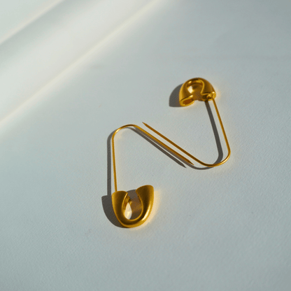Gold-plated jewelry pin set for DIY spiritual jewelry making_3