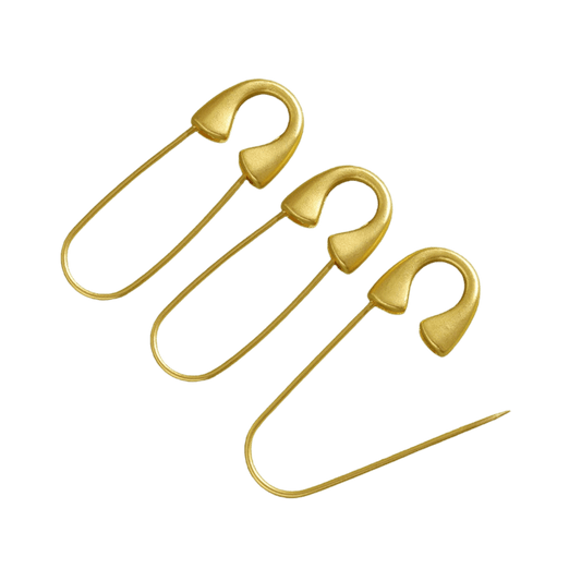 Gold-plated jewelry pin set for DIY spiritual jewelry making_main