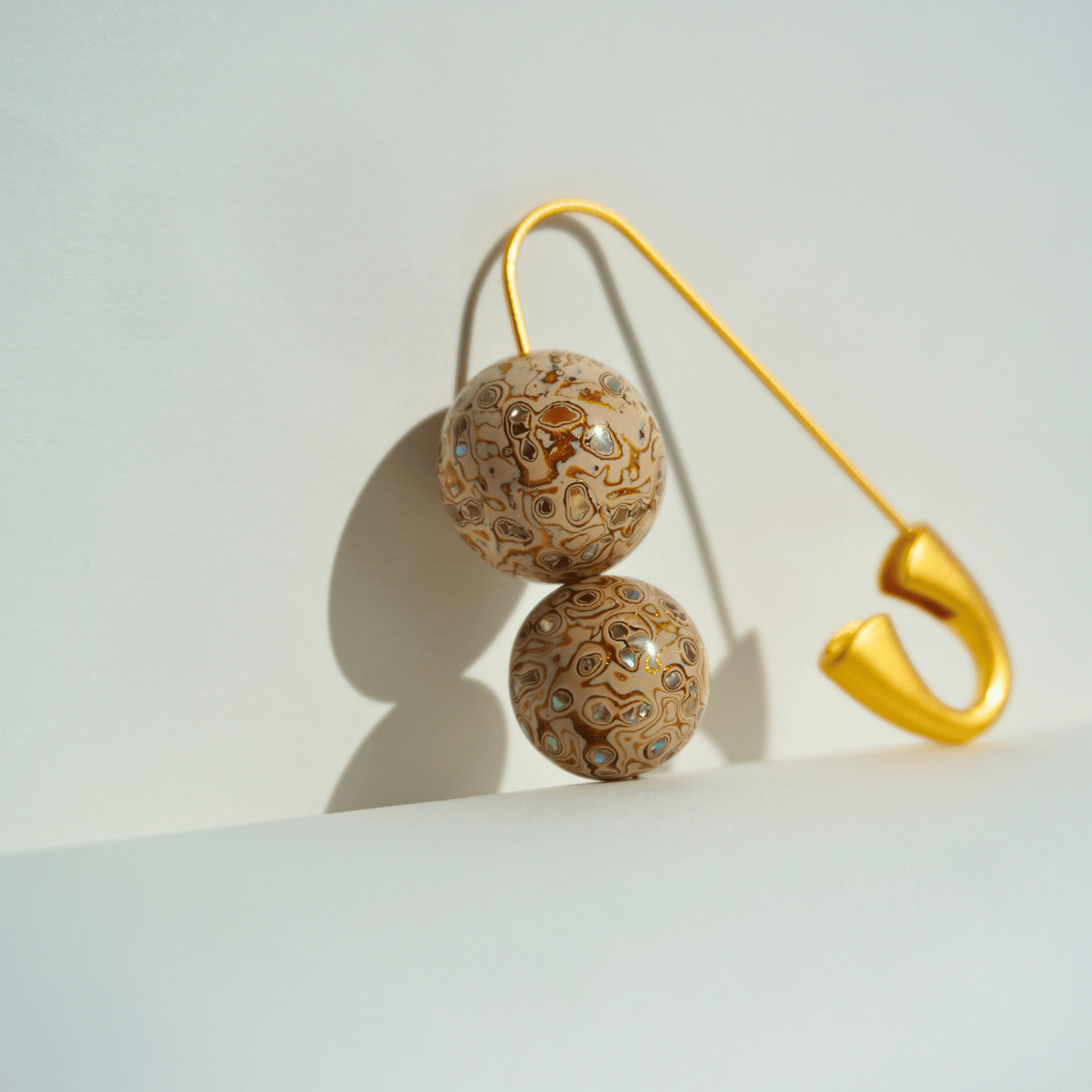 Gold-plated jewelry pin set for DIY spiritual jewelry making_with_beads