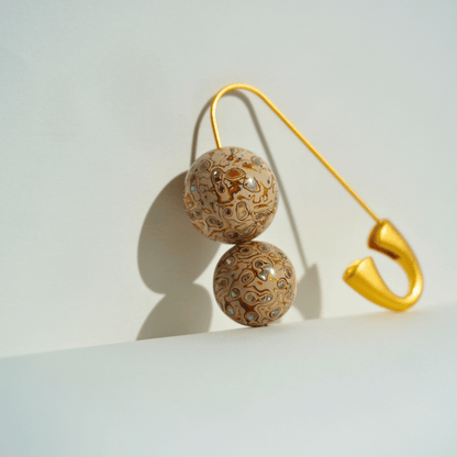 Gold-plated jewelry pin set for DIY spiritual jewelry making_with_beads