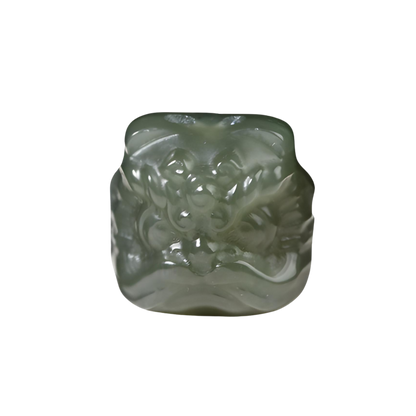 Hetian-Jade-Charm-for-DIY-Crafting-Awaken-Lion