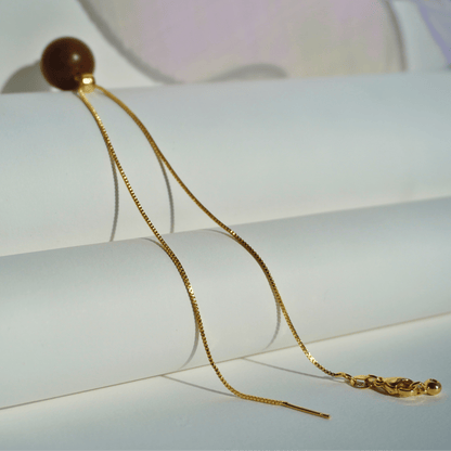 One-Size-Fits-All Chain with Rubber Stop Bead & Pin Closure_with_bead_demo