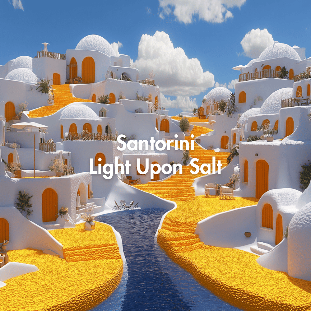 Santorini · Light Upon Salt  - A Frequency Journey into Blue