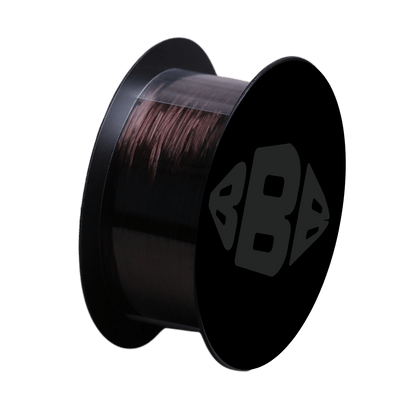 Stretchy transparent beading thread for crystal and ritual jewelry_brown