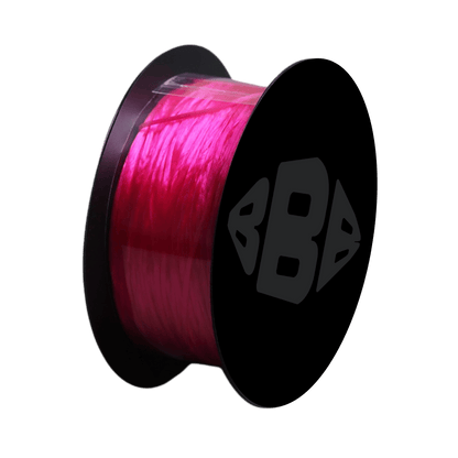 Stretchy transparent beading thread for crystal and ritual jewelry_pink