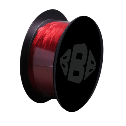 Stretchy transparent beading thread for crystal and ritual jewelry_red