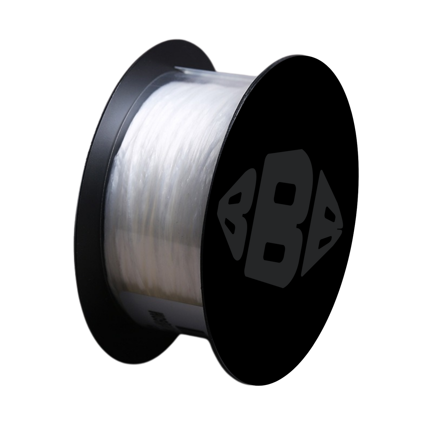 Stretchy transparent beading thread for crystal and ritual jewelry_white