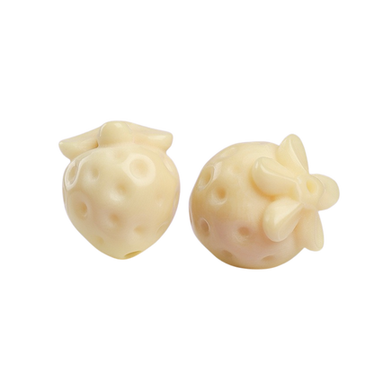 Vegetable-Ivory-Charm-for-Custom-Jewelry-strawberry-ivory