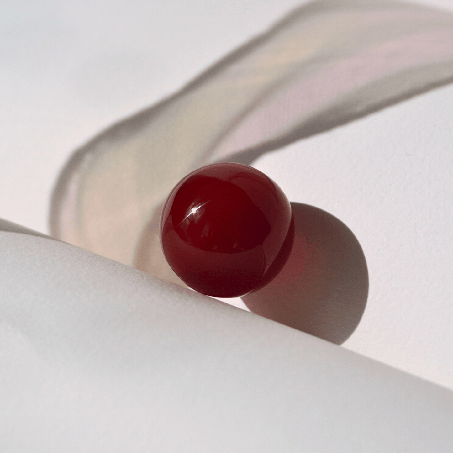 Red Agate Bead_Beaubeaboo
