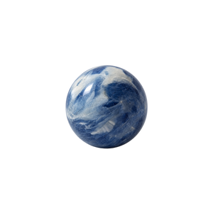 Earth — Collier à perle flottante en cyanite bleue