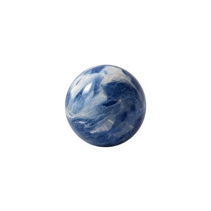 Earth — Collier à perle flottante en cyanite bleue