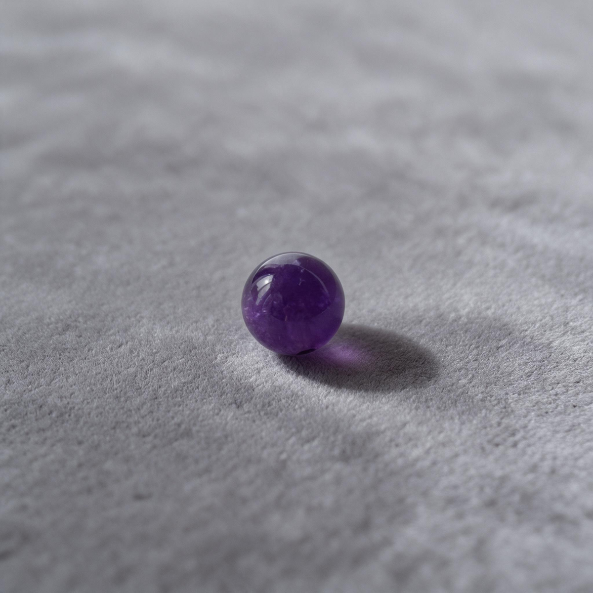 Nebula | Collier à perle flottante en améthyste