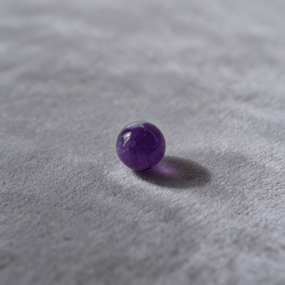 Nebula | Collier à perle flottante en améthyste