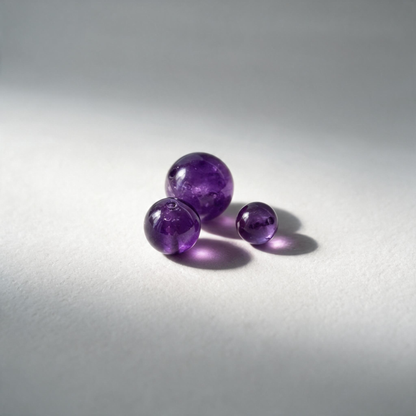 Nebula | Collier à perle flottante en améthyste