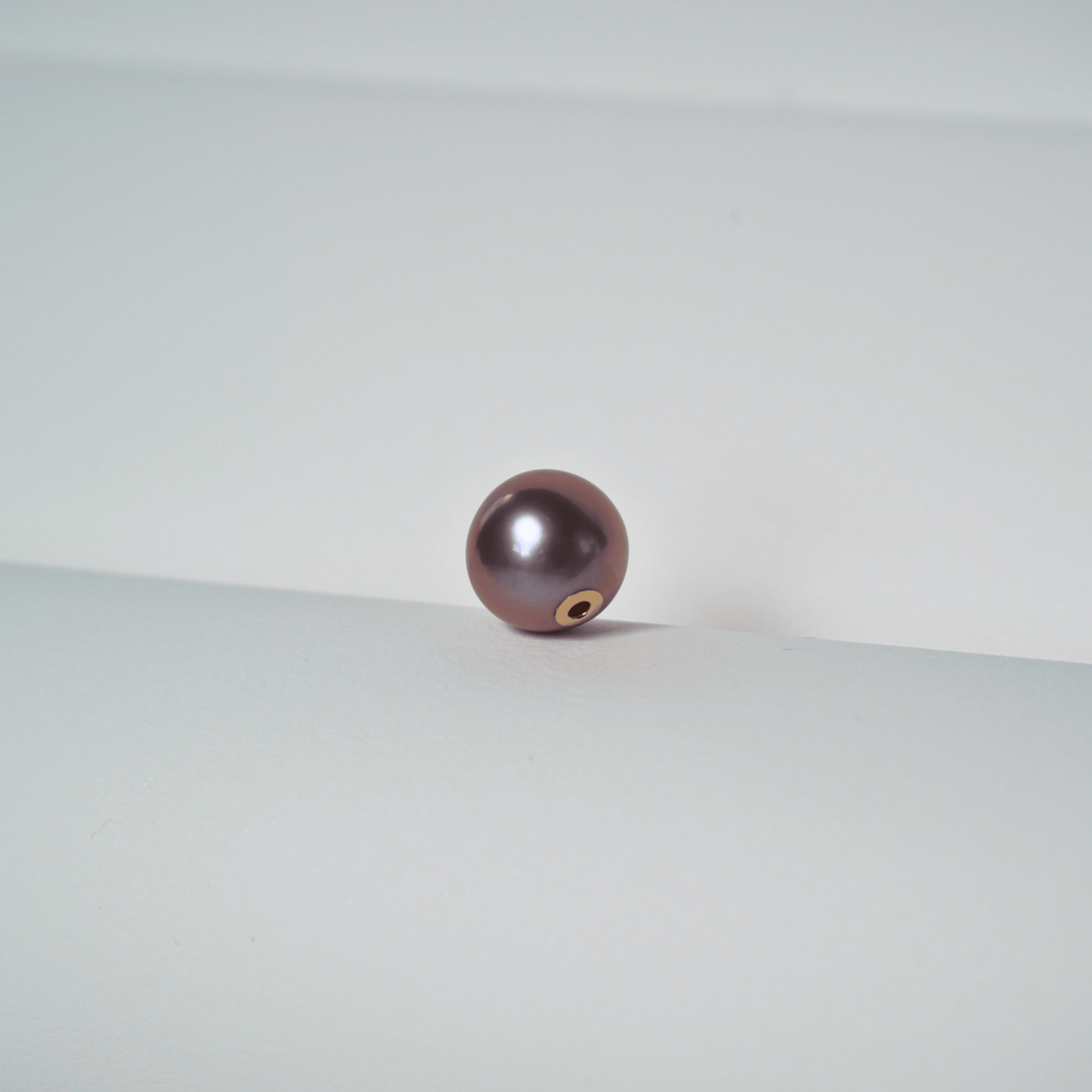 natural freshwater pearl, purple pearl bead, white pearl bead, round pearl for jewelry, lustrous pearl, heirloom jewelry material, pearl DIY accessory, organic pearl bead, long-lasting jewelry component_purple_3